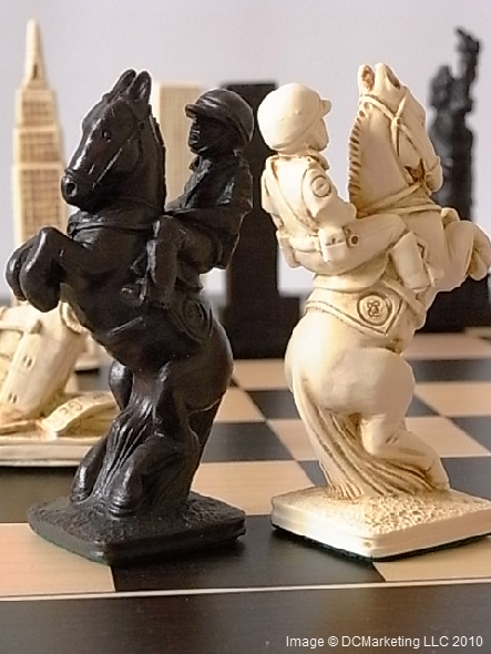 New York (Limited Edition) Plain Theme Chess Set